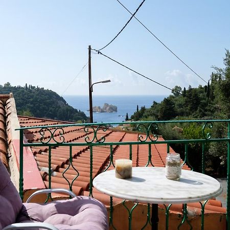 Eftyxia Apartments Paleokastritsa Bagian luar foto
