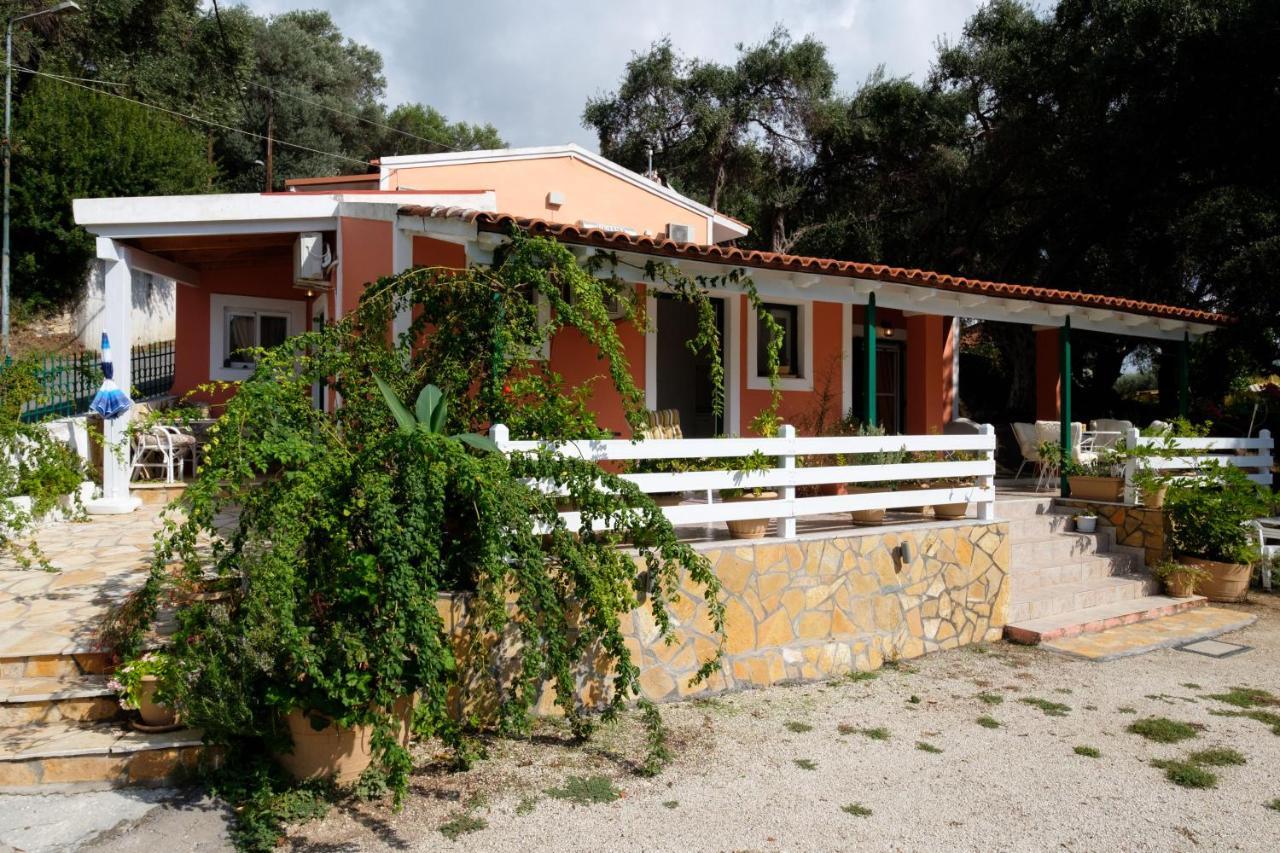 Eftyxia Apartments Paleokastritsa Bagian luar foto