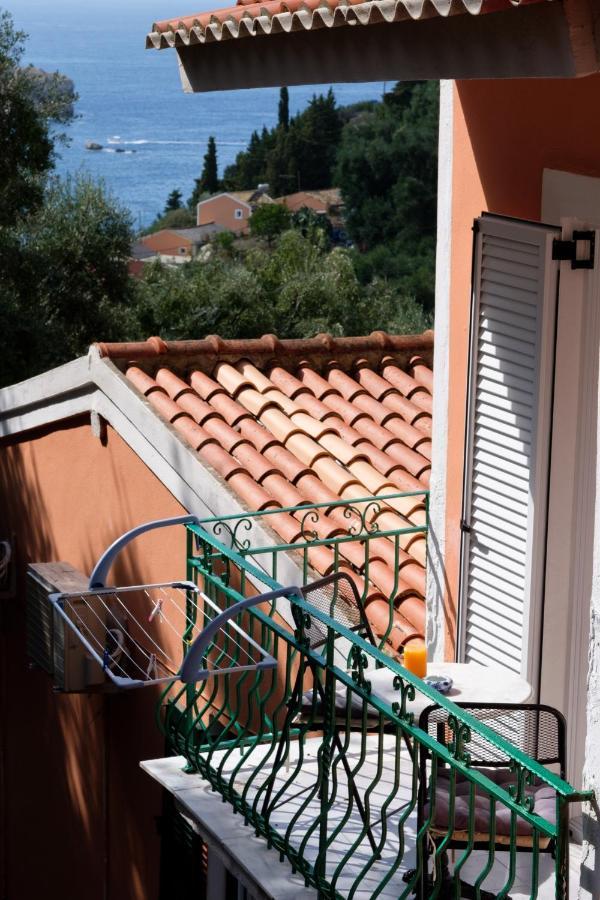 Eftyxia Apartments Paleokastritsa Bagian luar foto